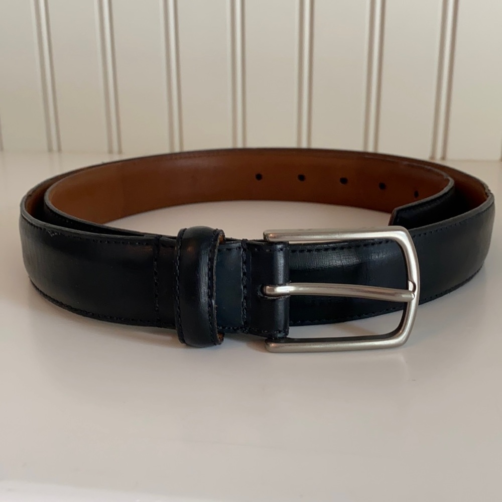 Calvin Klein Black Leather Belt